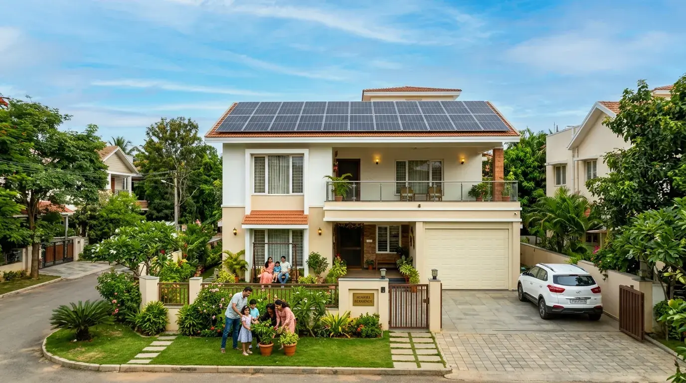 Residential Rooftop Solar Installation
